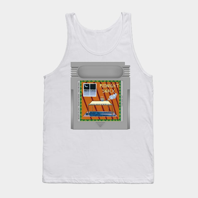 Midnight Snack Game Cartridge Tank Top by PopCarts